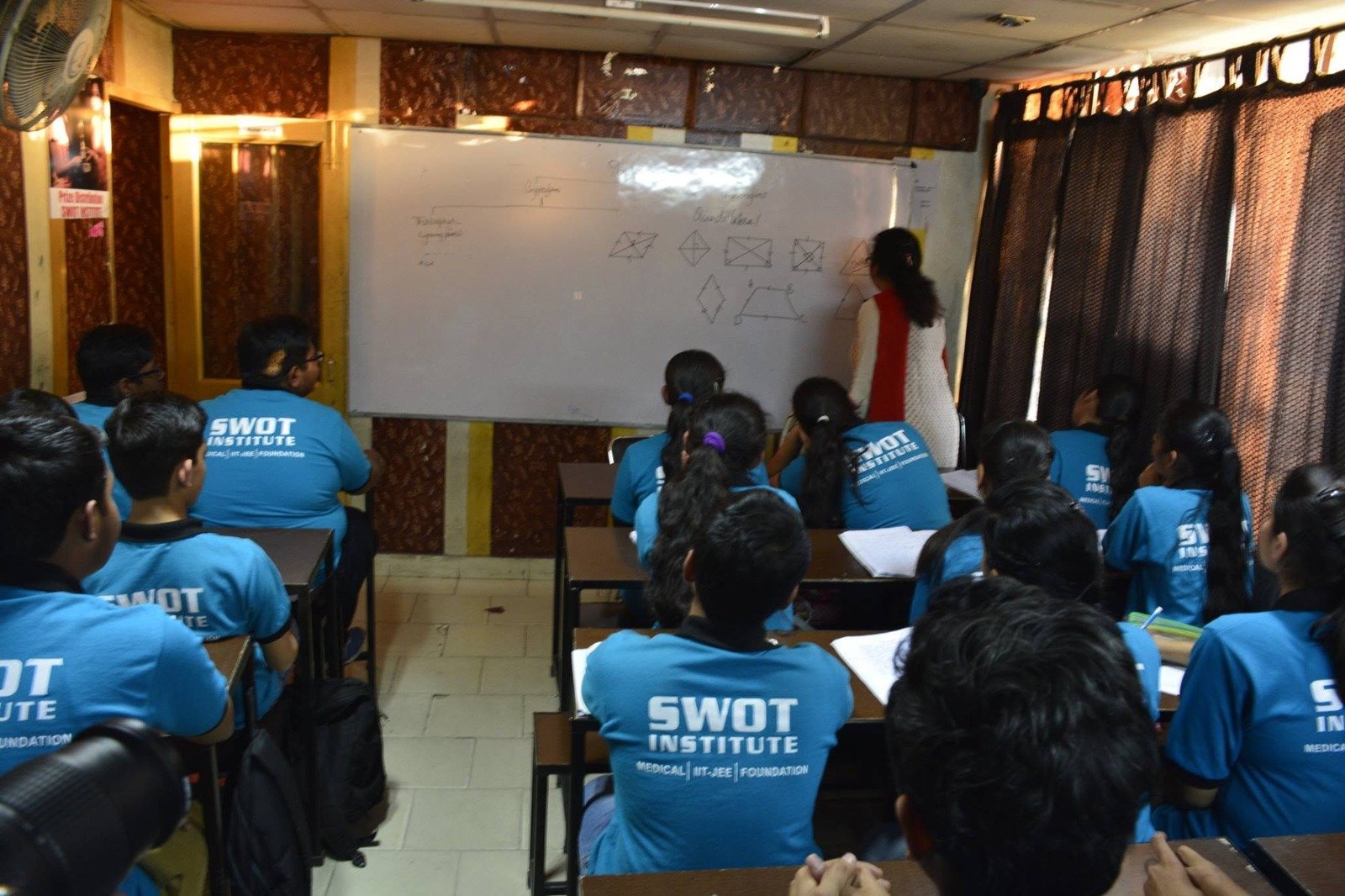 NEET aspirants at SWOT Institute